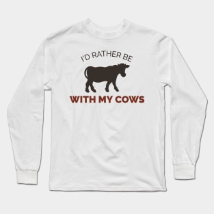 Dairy Farmer Long Sleeve T-Shirt